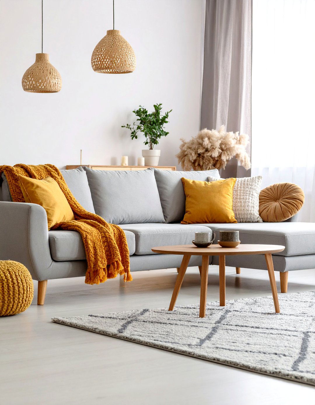 Scandinavian Living Room Hygge Inspired Layout - 25 Living Room Layout Ideas