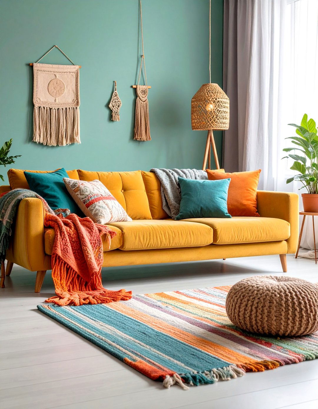 Scandinavian Living Room with Hygge Elements - 25 Minimalist Interior Design Ideas