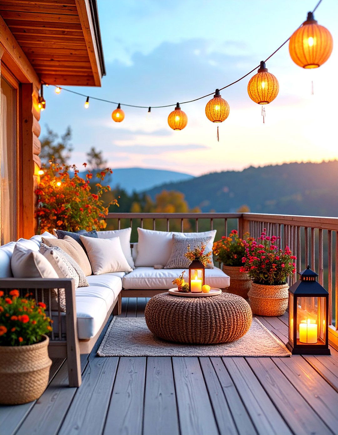 Scandinavian Natural Sanctuary - 25 Second Story Balcony Ideas