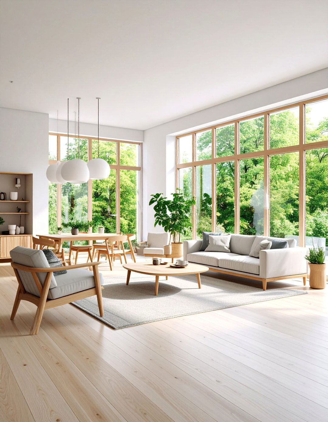 Scandinavian Nordic Simplicity Salon - 25 Salon Interior Design Ideas