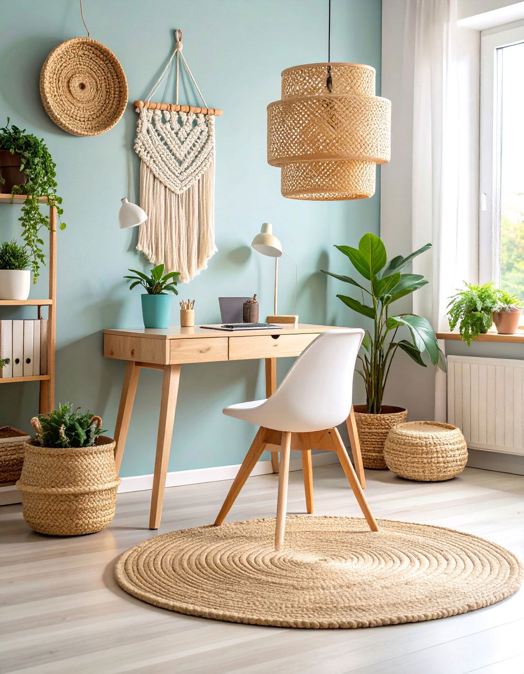 Scandinavian Nordic Workspace - 25 Modern Home Office Ideas