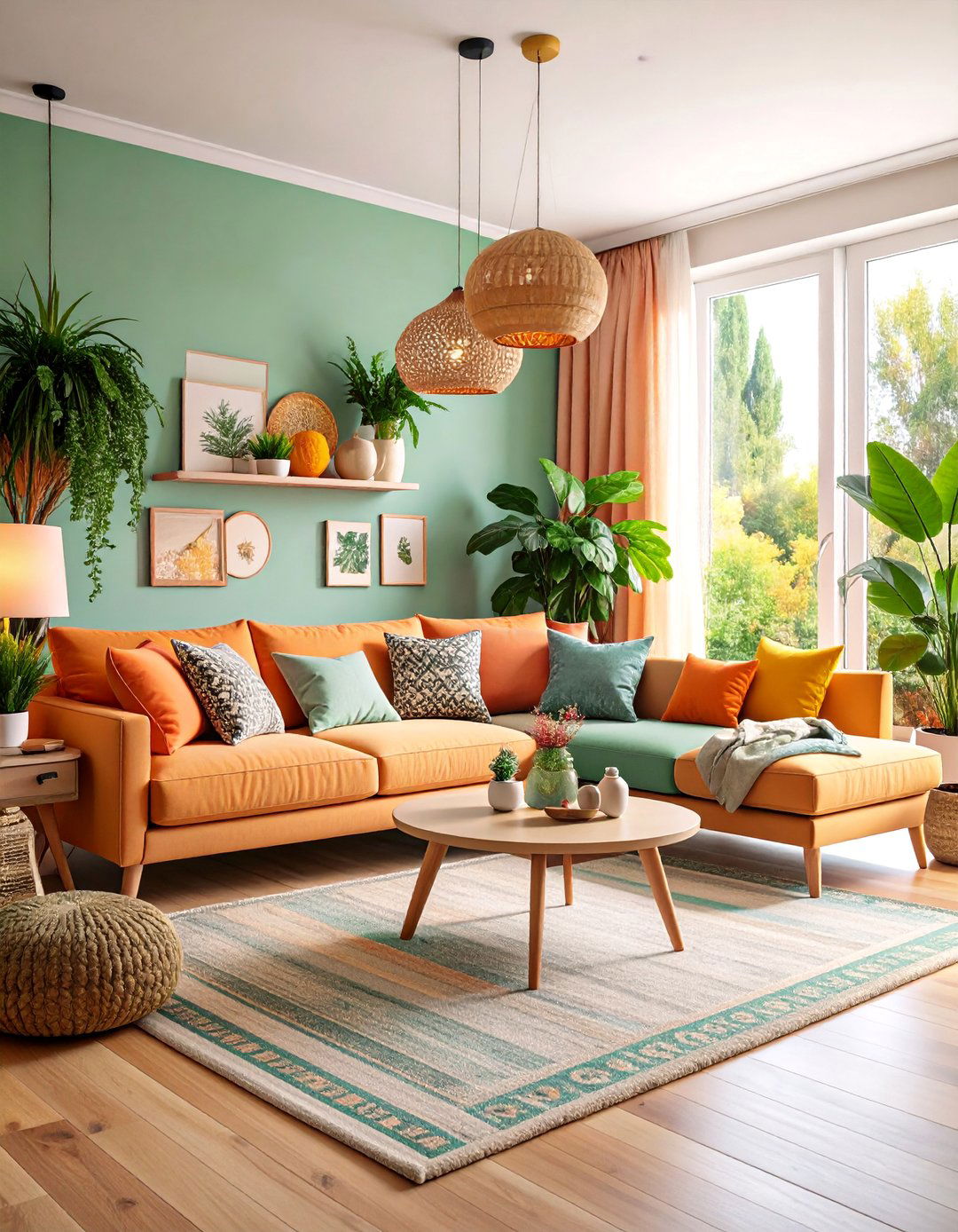 Scandinavian Seasonal Transition with Flexible Decor