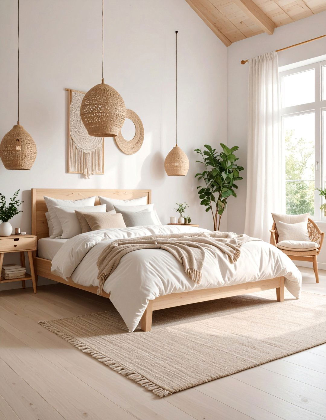 Scandinavian Shelf Decor with Light Woods - 25 Shelf Decor Ideas