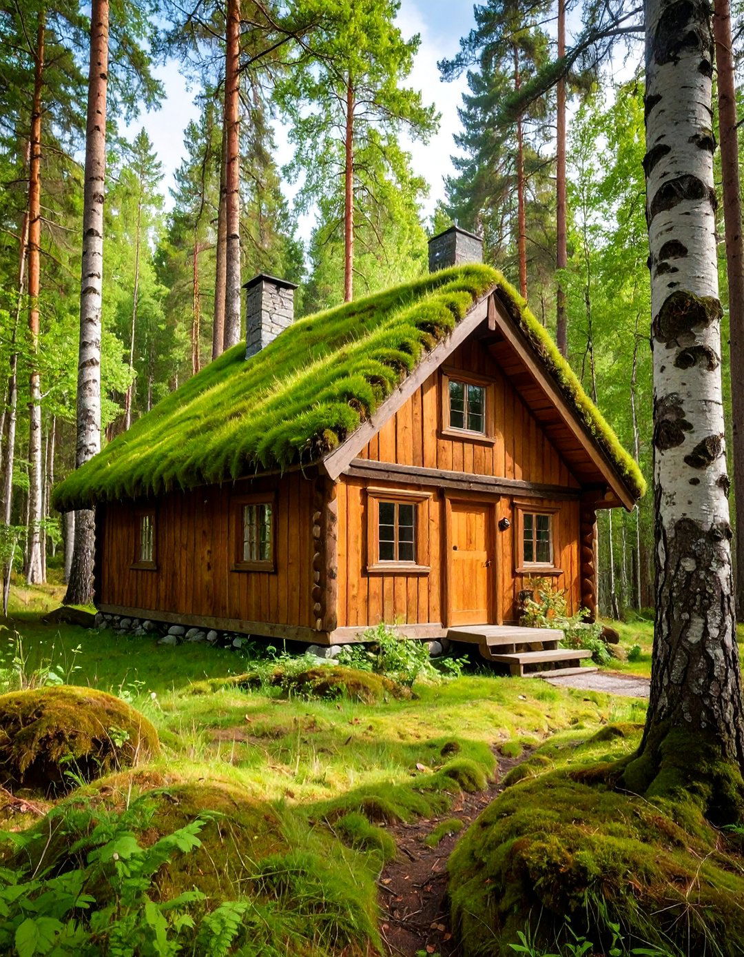 Scandinavian Sod Roof House - 25 Houses With Green Roofs