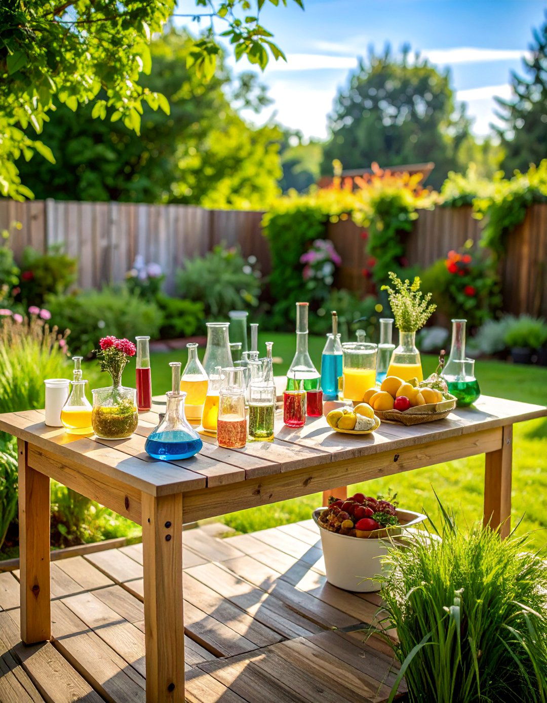 Science Experiment Laboratory - 25 Backyard Birthday Party Ideas