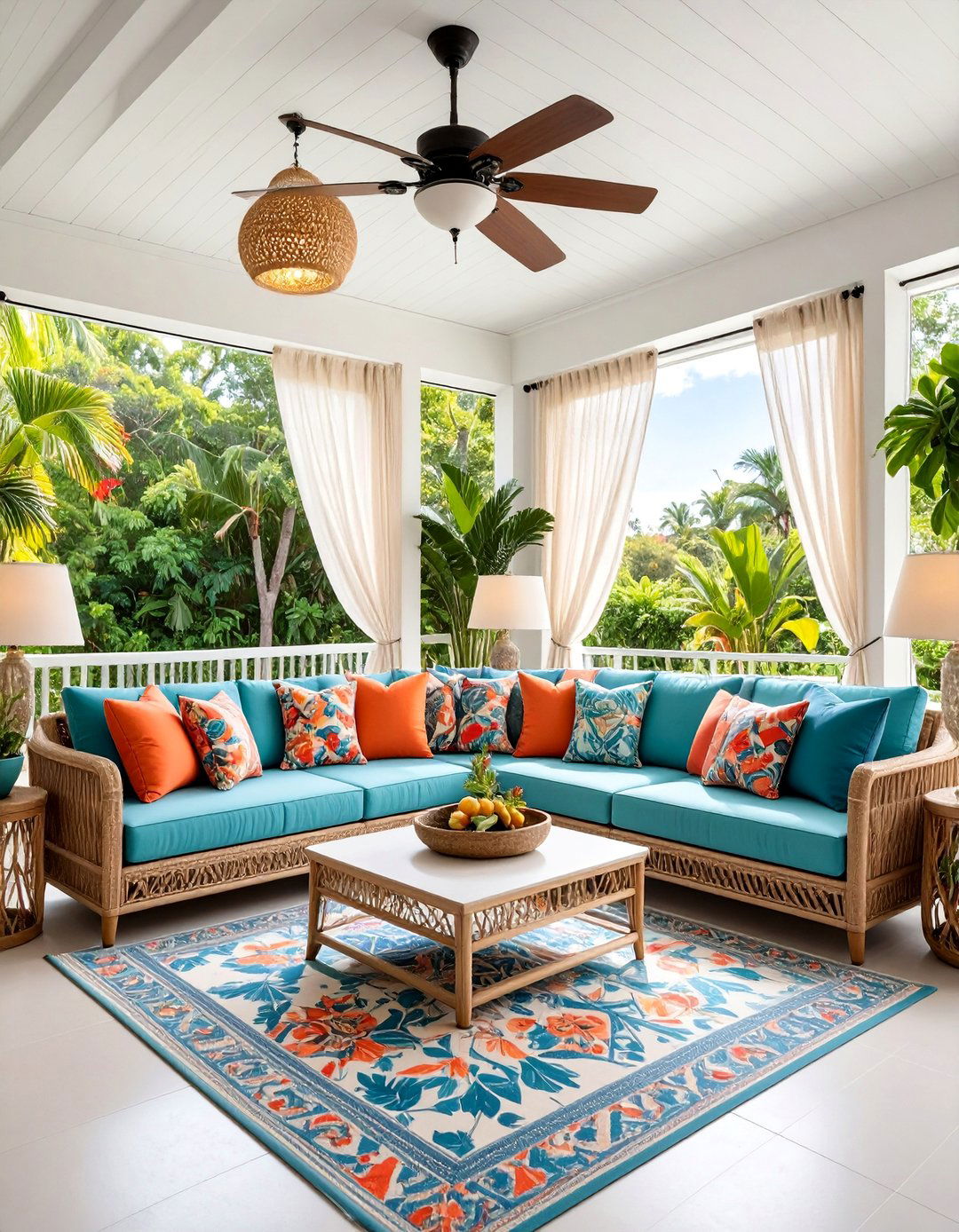 Screened Lanai with Bug Protection - 25 Lanai Porch Ideas