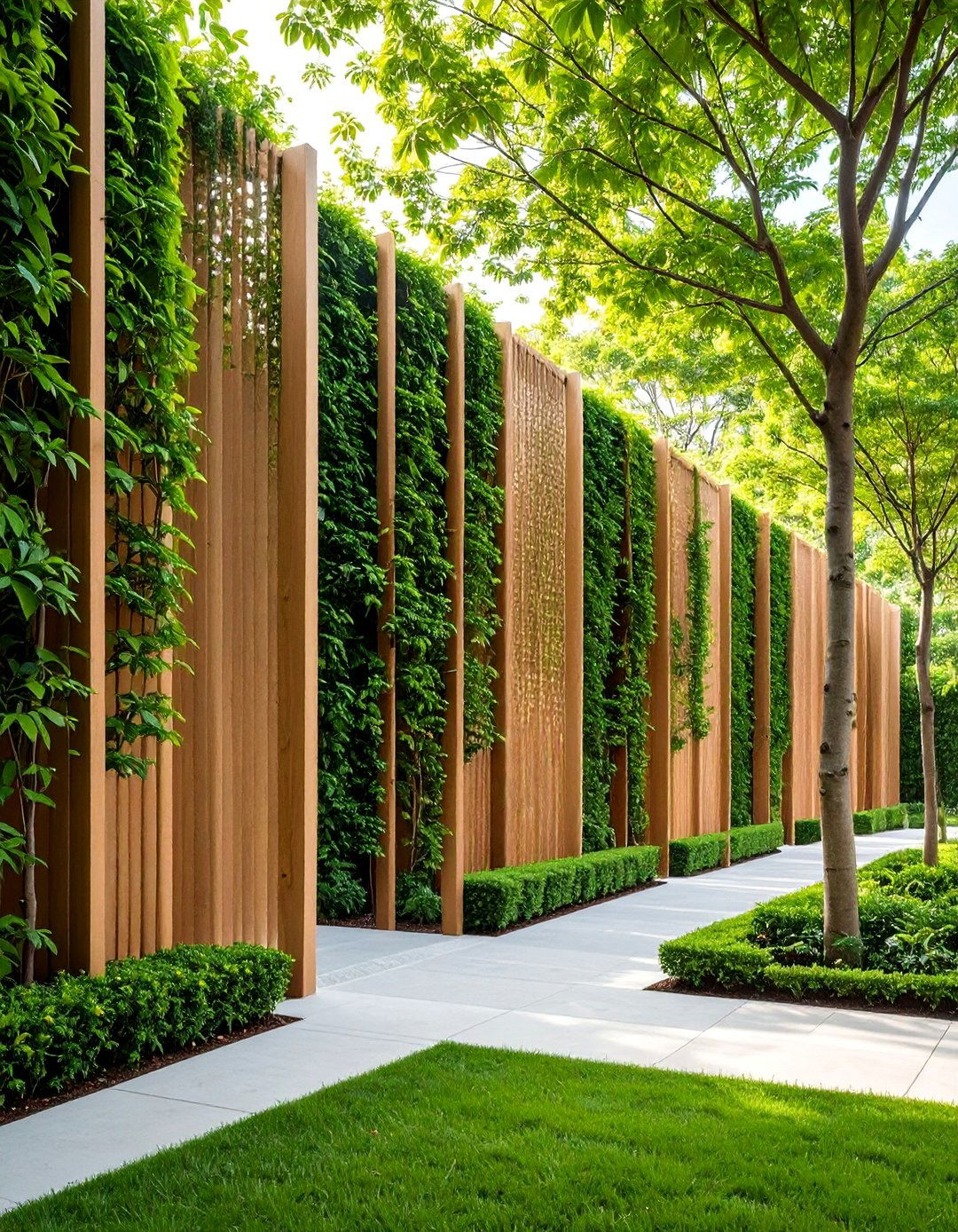 Screening Tree Room Dividers - 25 Tree Landscaping Ideas