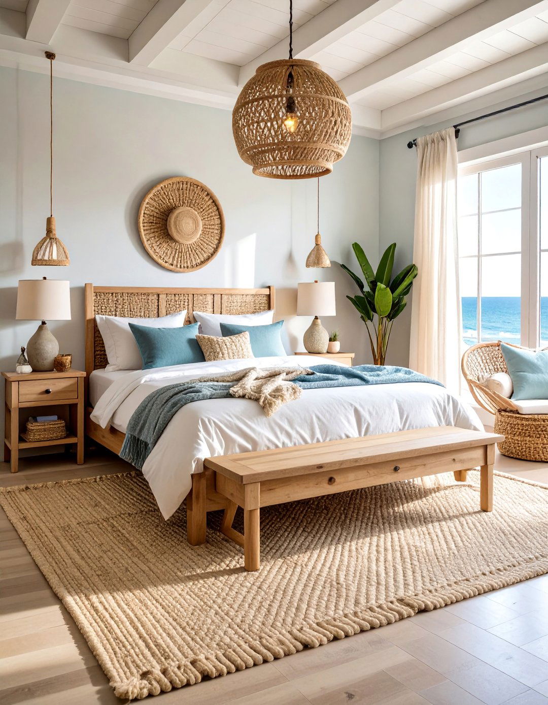 Seaside Cottagecore Bedroom Breeze - 25 Cottagecore Bedroom Ideas
