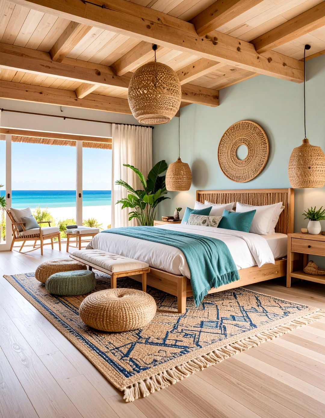 Seaside Meditation and Wellness Bedroom - 25 Cape Cod Upstairs Bedroom Ideas