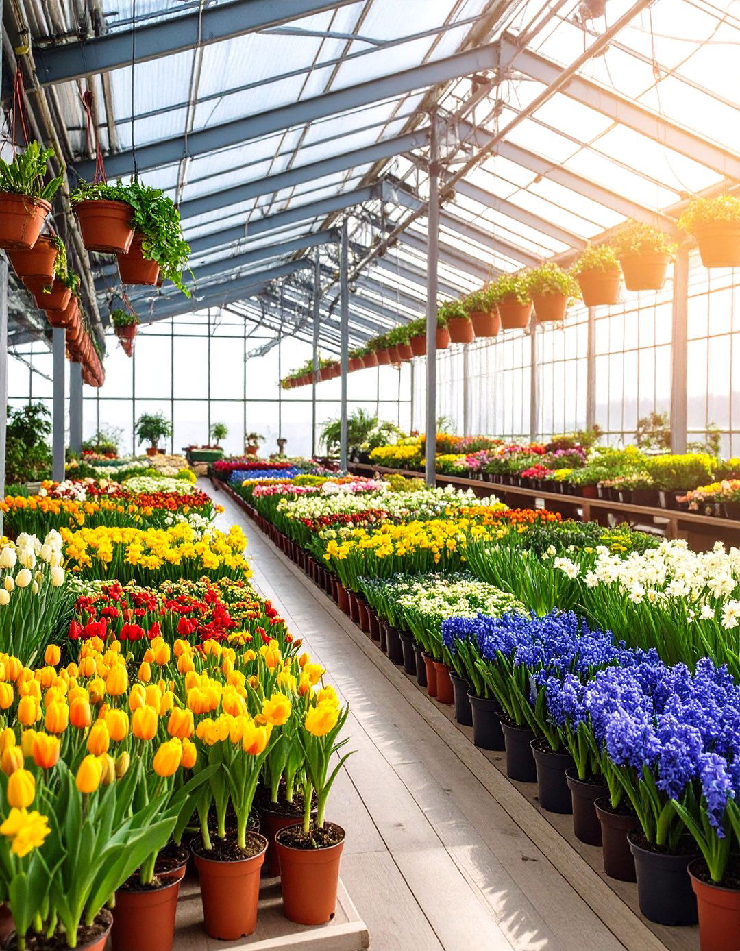Seasonal Bulb Forcing Display - 25 Container Garden Ideas