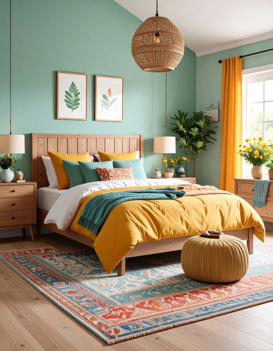 Seasonal Cottage Bedroom with Changeable Decor - 25 Cottage Bedroom Ideas