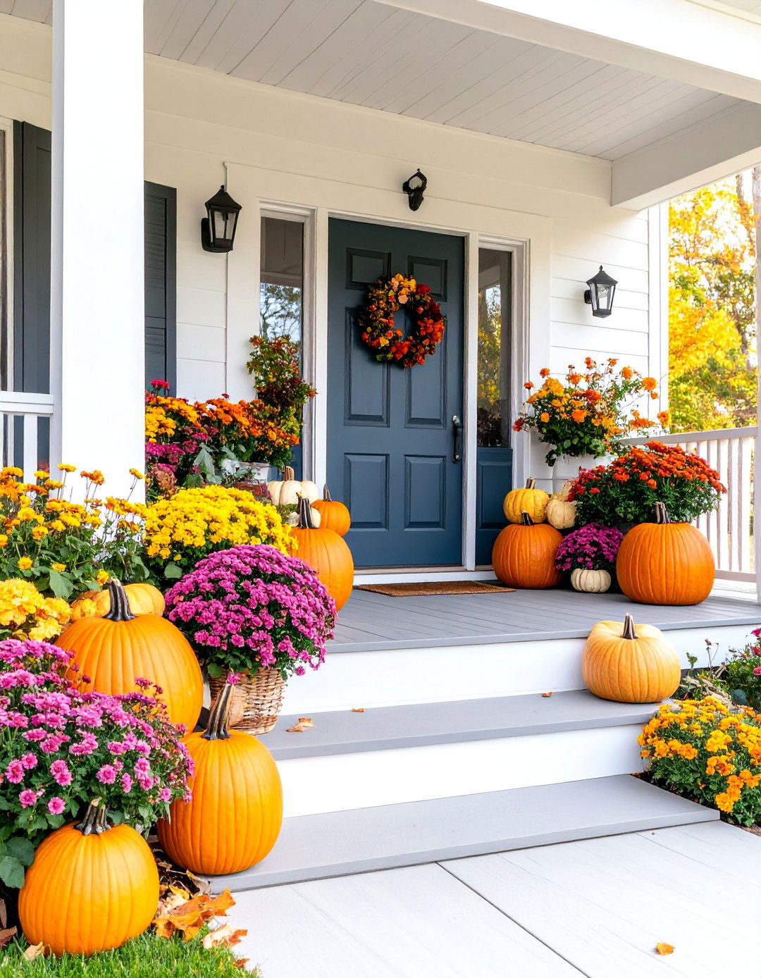 Seasonal Decoration Showcase Porch - 25 Southern Front Porch Ideas
