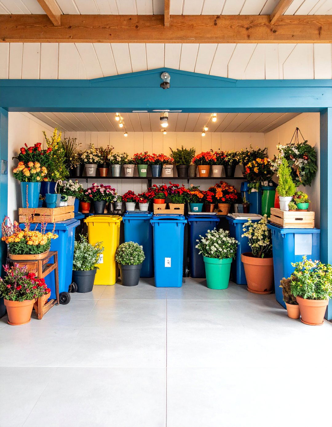 Seasonal Decoration Storage System - 25 Garage Makeover Ideas
