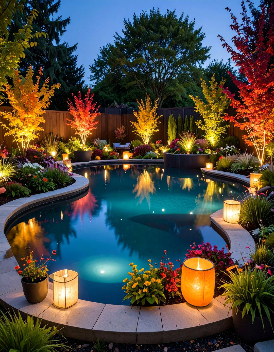 Seasonal Display Container Pond - 25 Raised Garden Pond Ideas