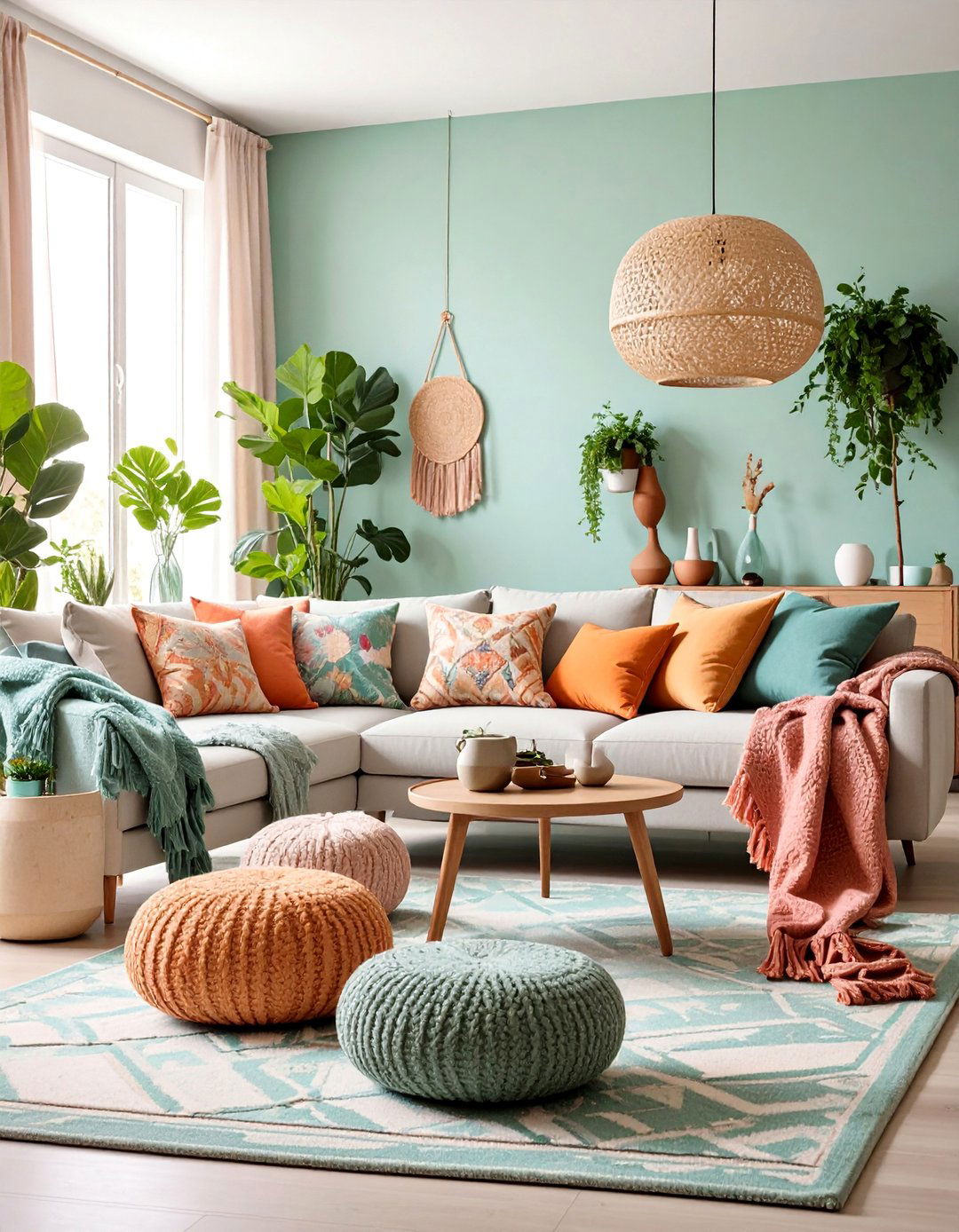 Seasonal Flexibility Design - 25 Transitional Living Room Ideas