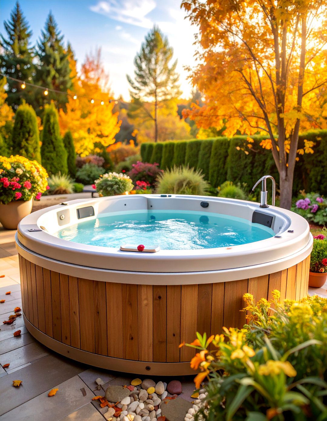 Seasonal Hot Tub Decoration - 25 Hot Tub Decor Ideas
