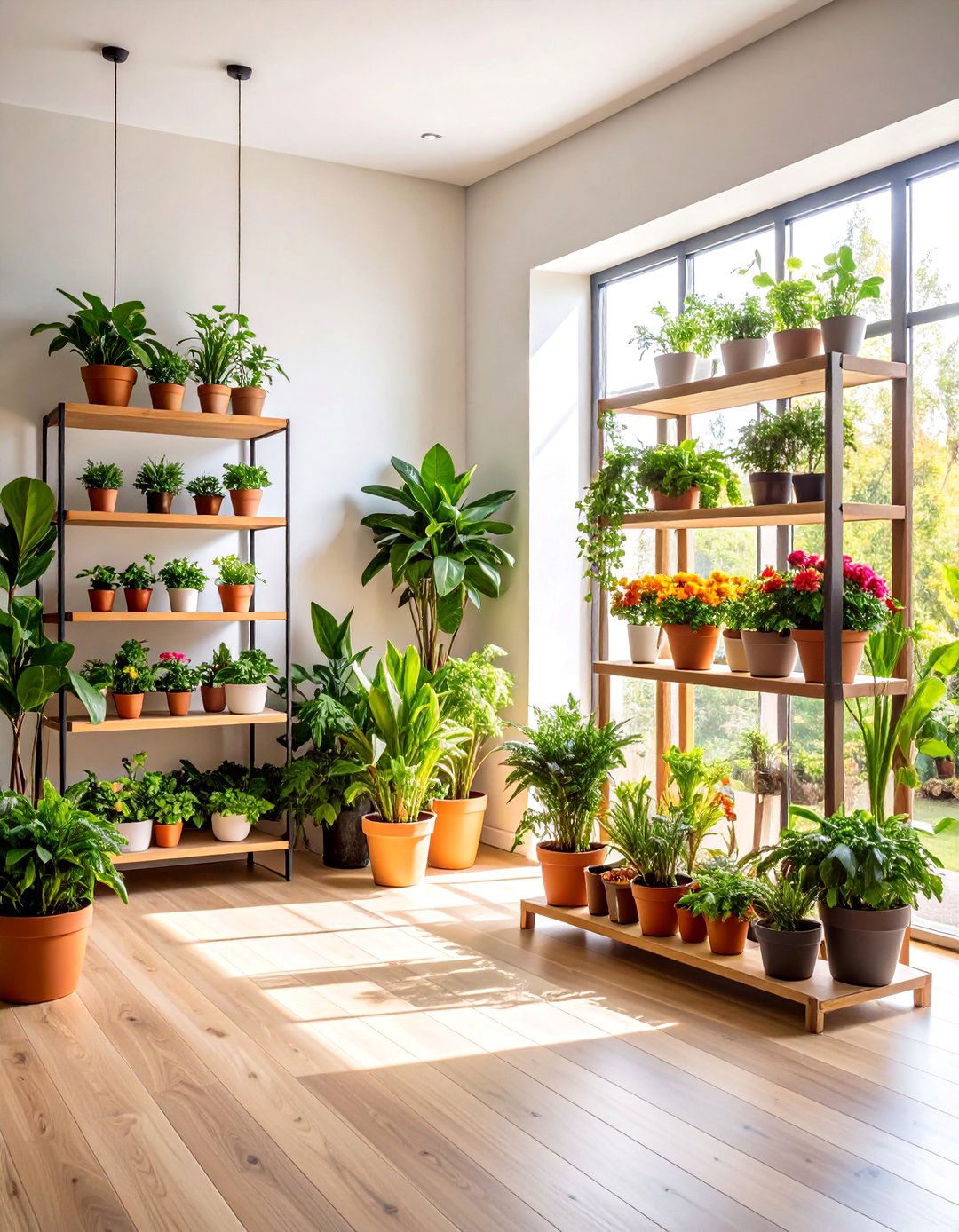 Seasonal Plant Rotation Display - 25 Ways Decorating With Plants
