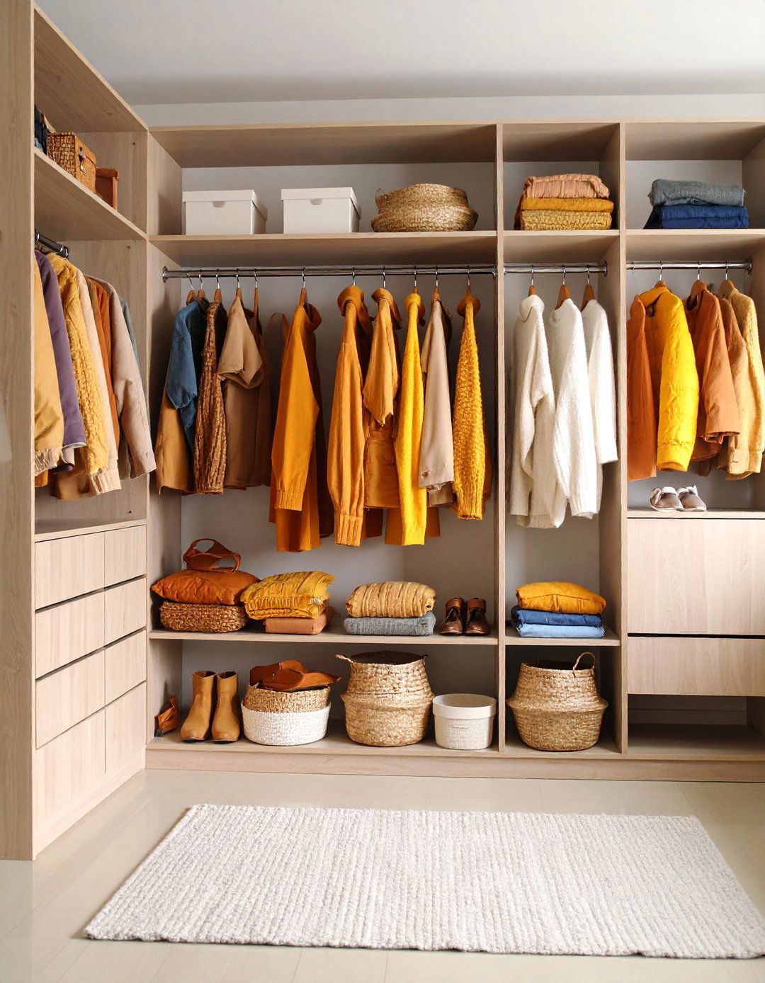Seasonal Rotation Closet with Dual Zones - 25 Closet Ideas