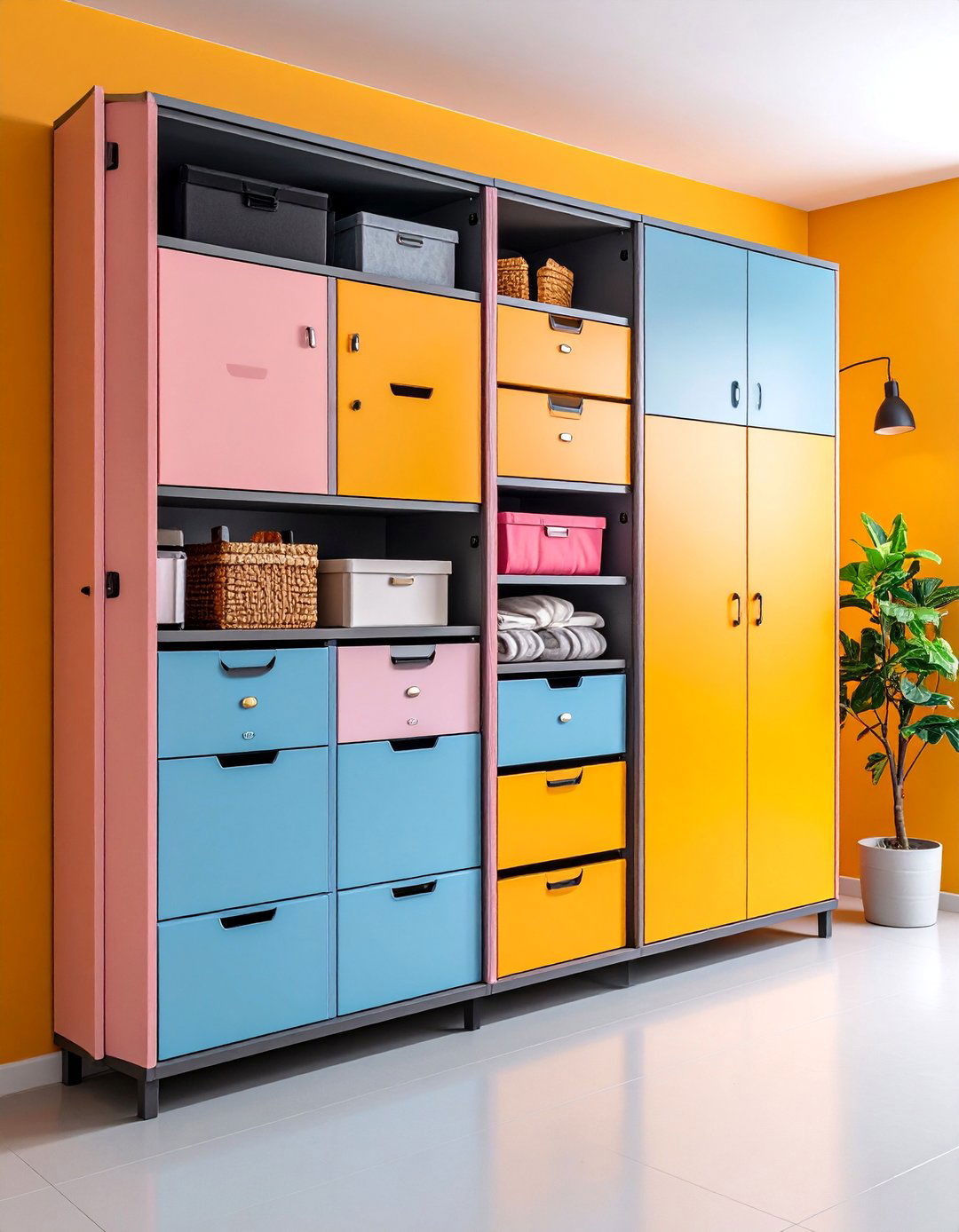 Seasonal Storage Cabinet with Climate Control Features - 25 cabinet storage ideas