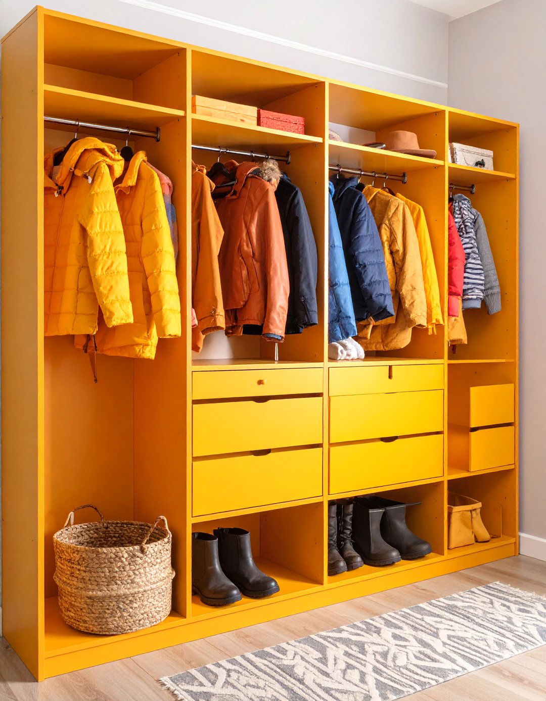 Seasonal Storage Rotation System - 25 Mudroom Storage Ideas