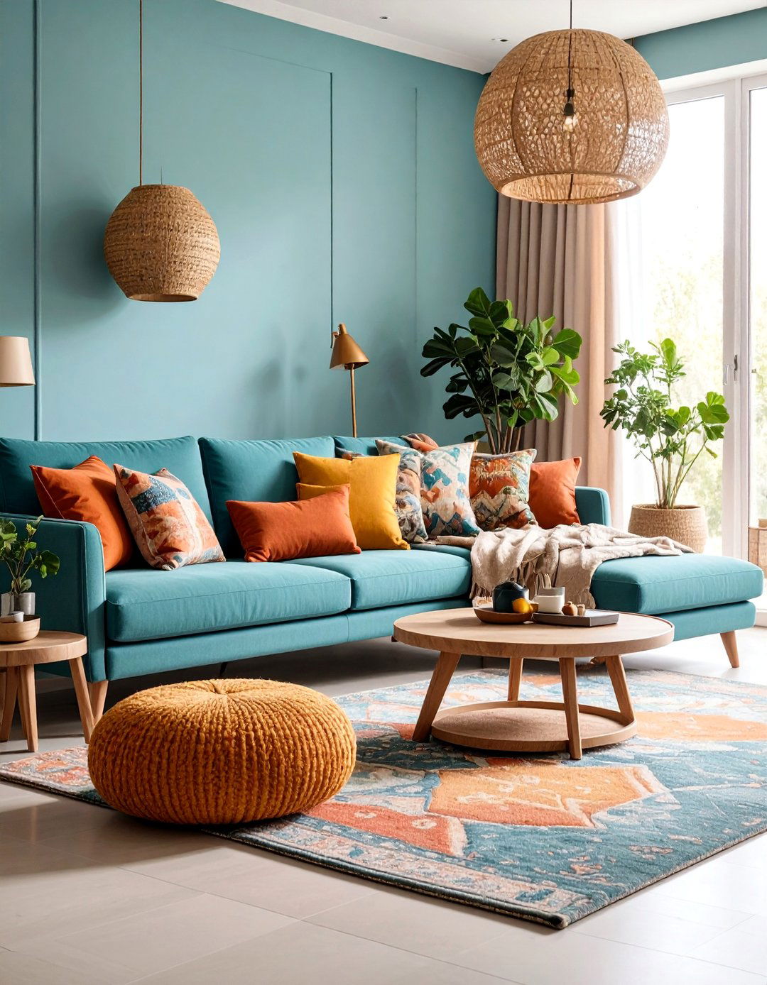Seasonal Transition Living Room with Adaptable Elements - 25 Feng Shui Living Room Ideas