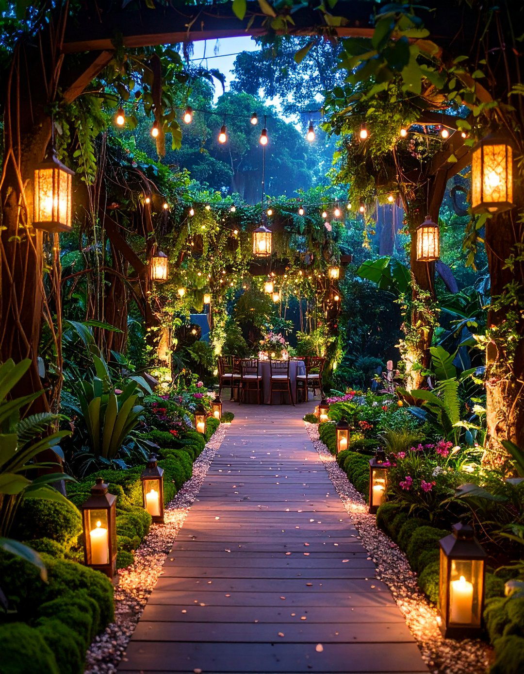 Secret Garden Reception - 25 Wedding Reception Ideas