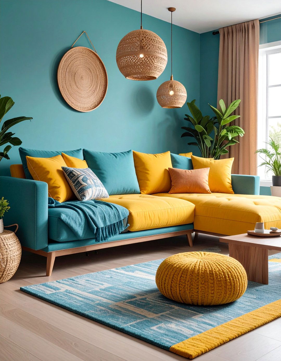 Sectional with Hidden Sleeper Function for Guests - 25 Sectional Living Room Ideas