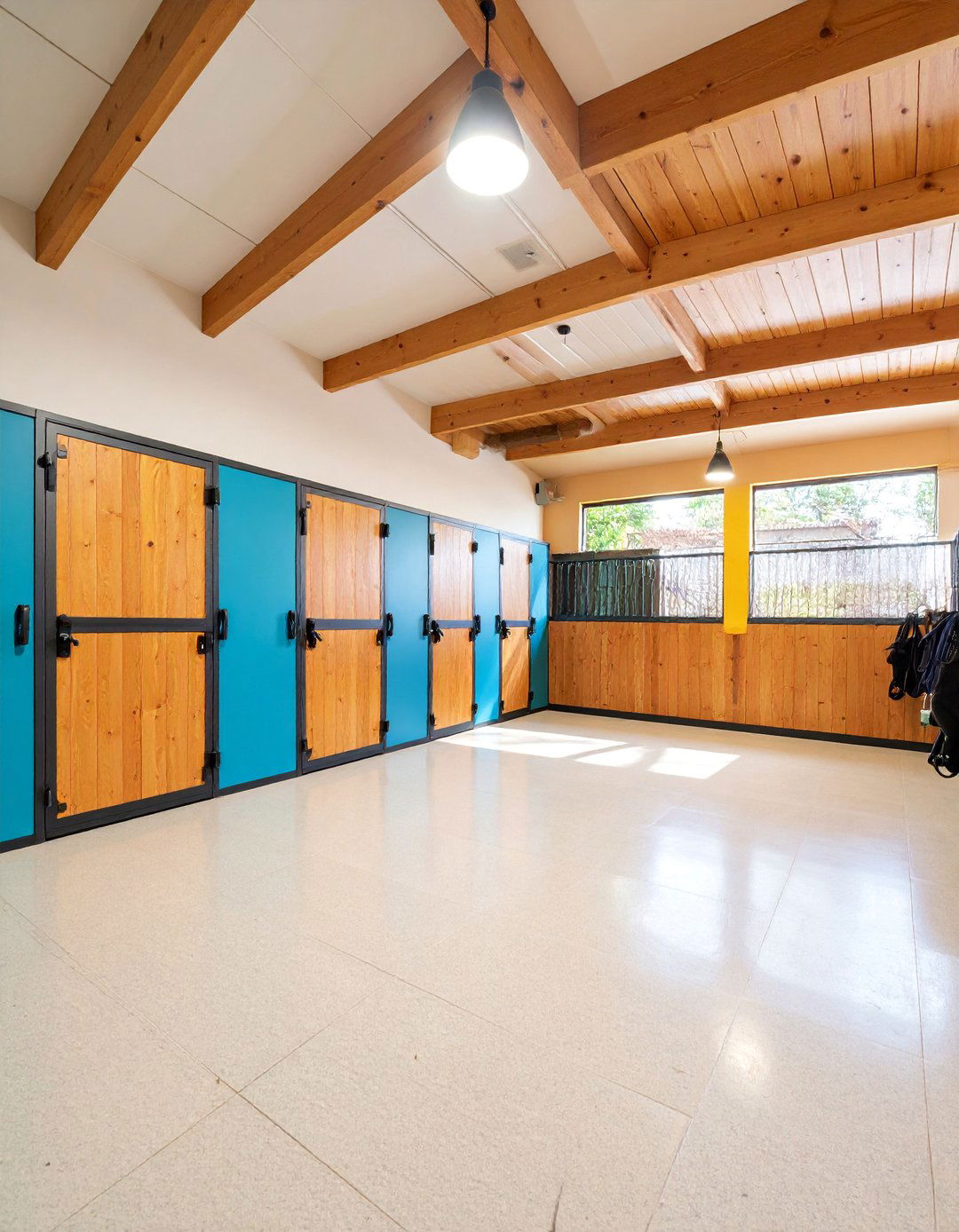 Security Focused Tack Room Design - 25 Tack Room Ideas