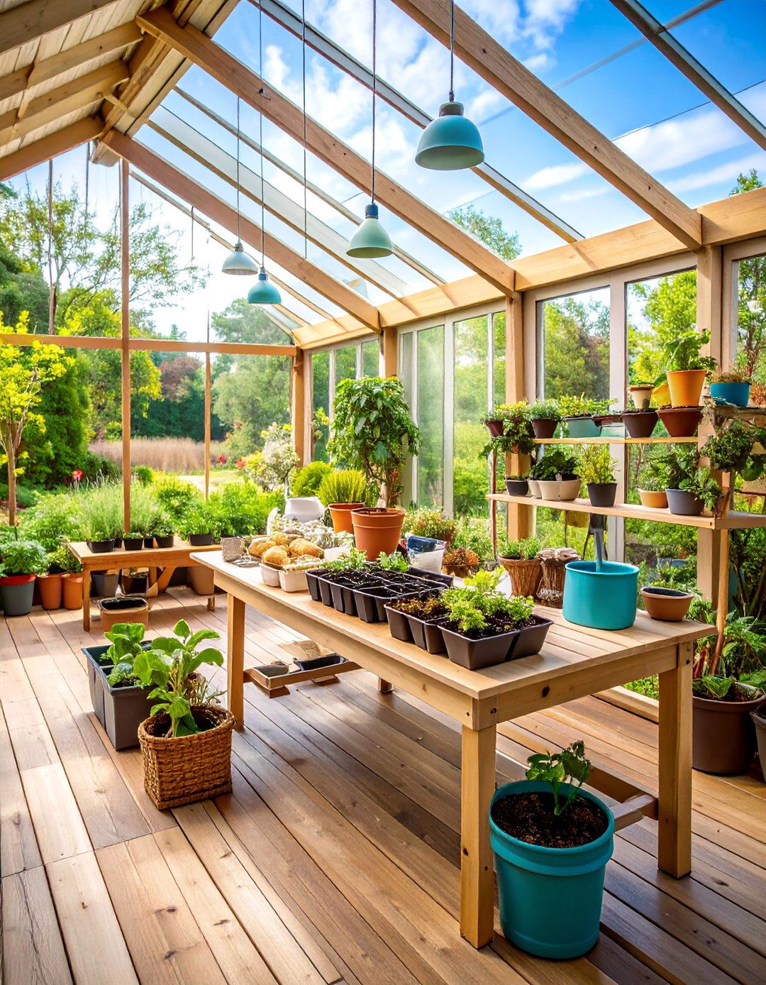 Seed Starting Propagation Garden - 25 Budget Small Garden Ideas