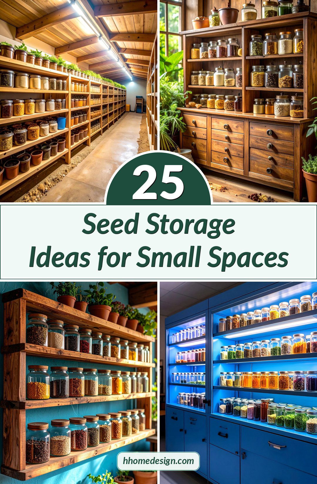 25 Seed Storage Ideas for Small Spaces