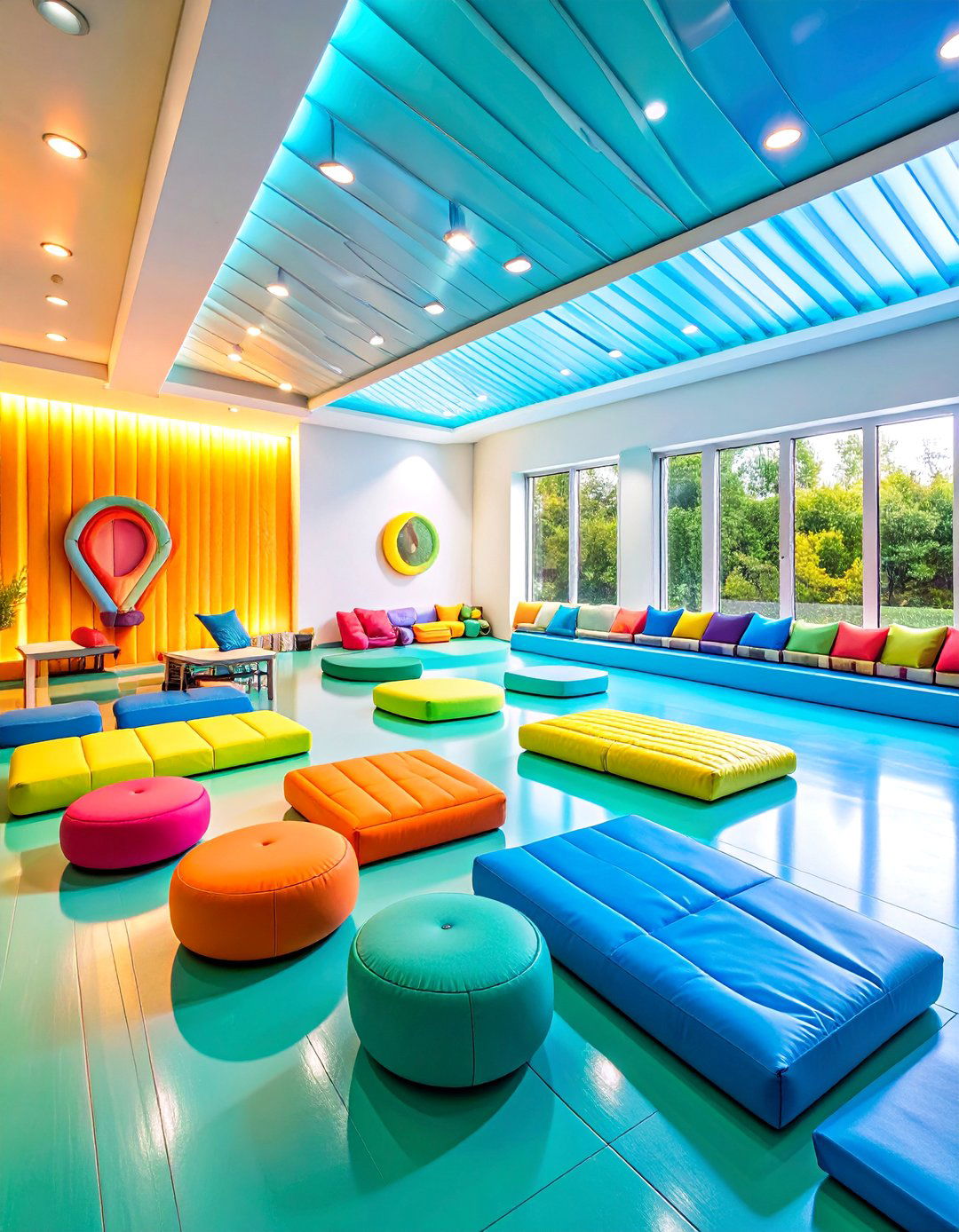 Sensory Room with Temperature Regulation Zones - 25 Sensory Room Ideas