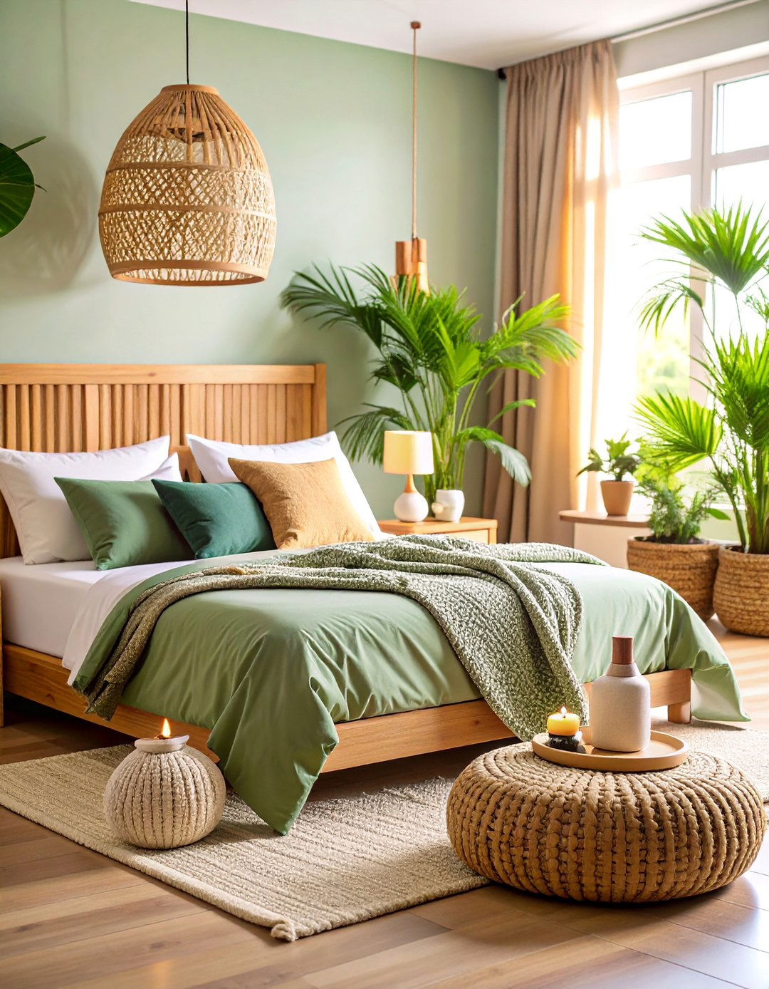 Serene Blue and Beige Spa Bedroom - 25 blue and beige bedroom ideas