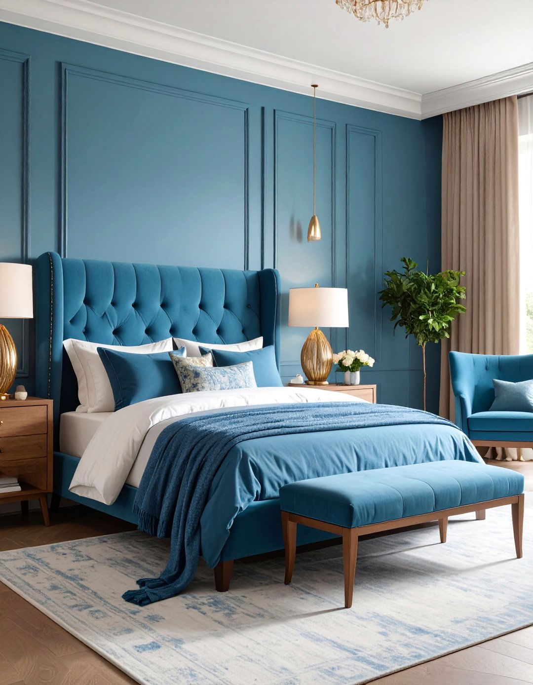 Serene Master Bedroom Retreat - 25 Transitional Interior Design Ideas