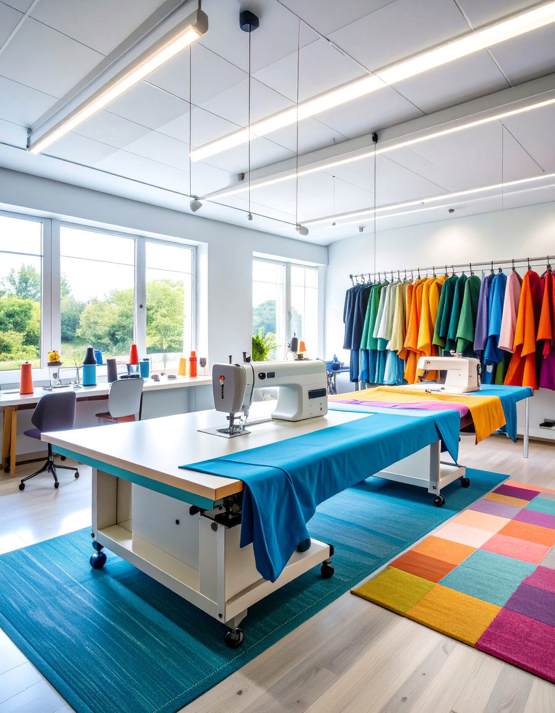 Sewing Room Quilters Long Arm Layout - 25 Sewing Room Ideas