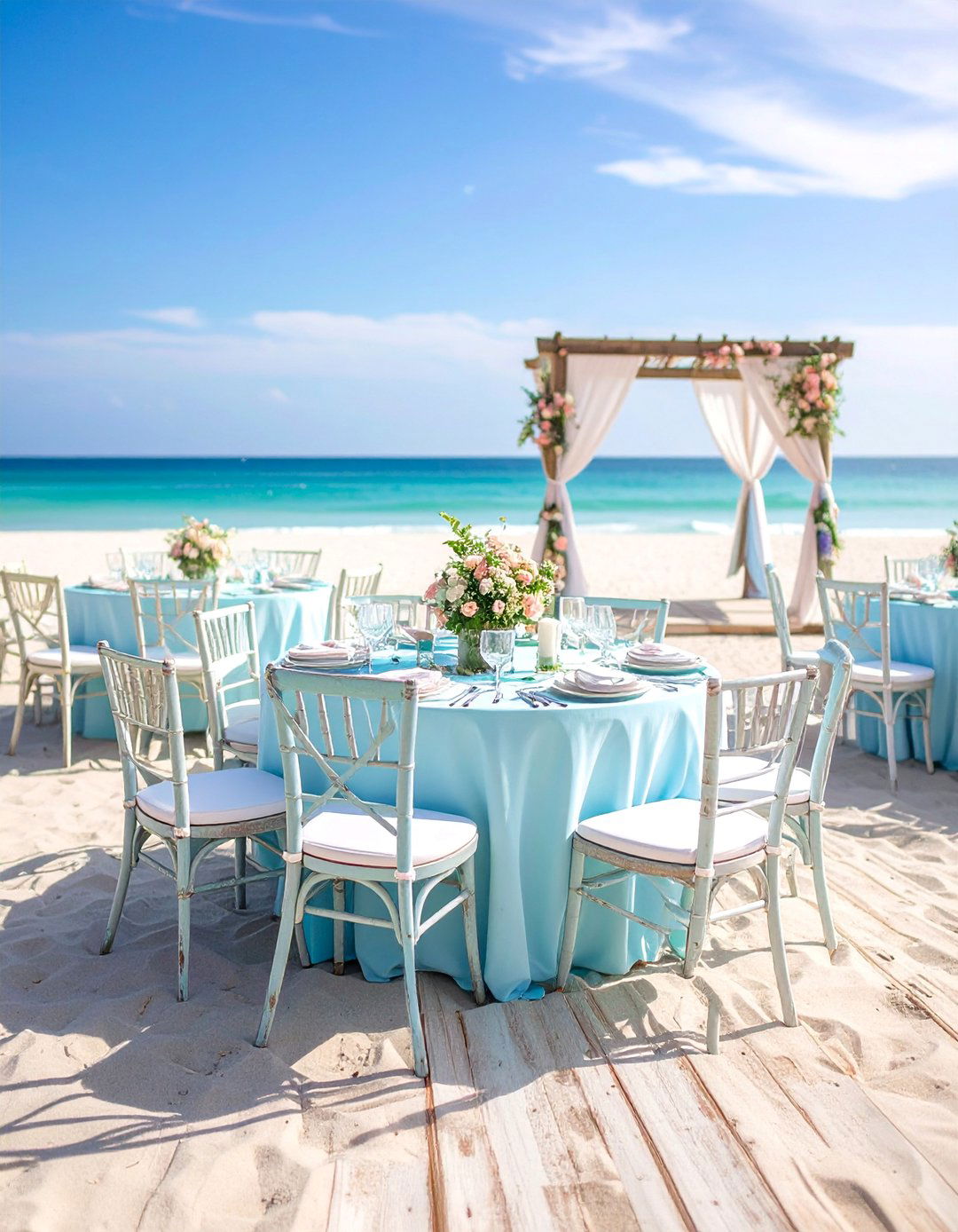 Shabby Chic Beach Wedding with Soft Romantic Details - 25 Beach Wedding Ideas