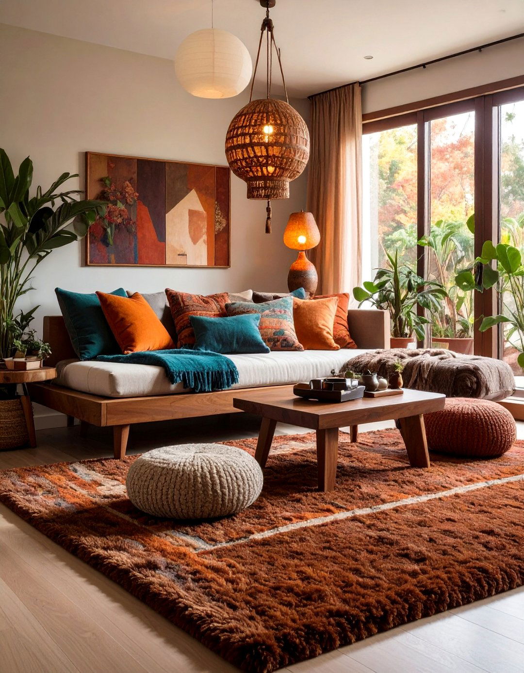 Shag Carpet Lounge Retreat - 25 70s Living Room Ideas