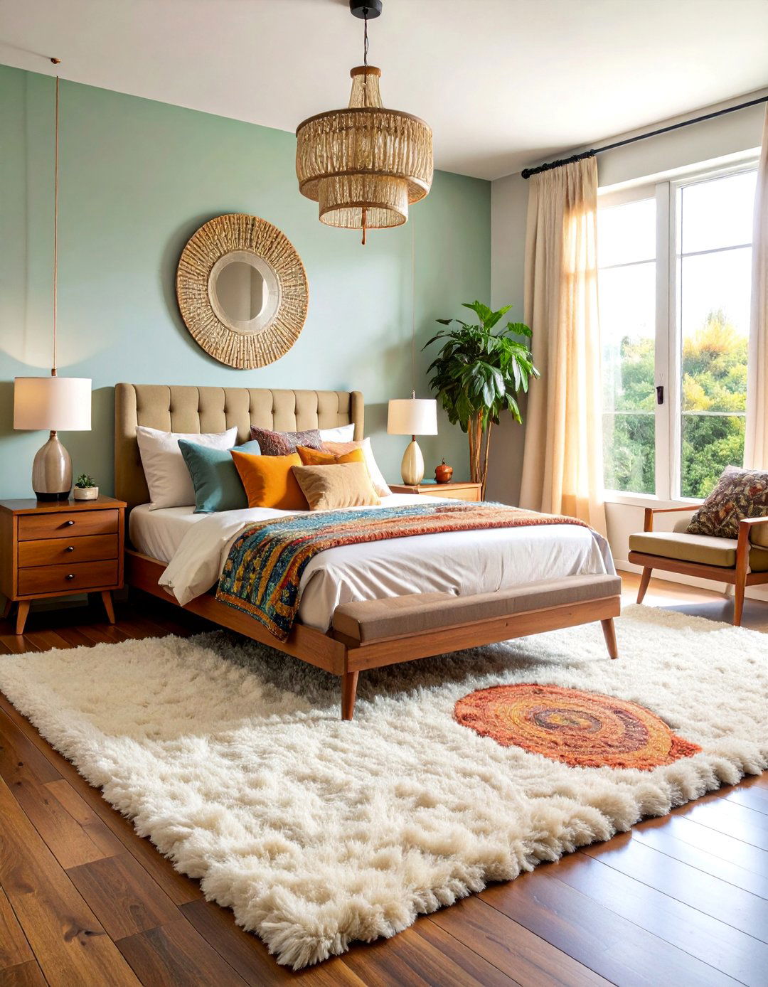 Shag Carpet Retro Revival - 25 Bedroom Carpet Ideas