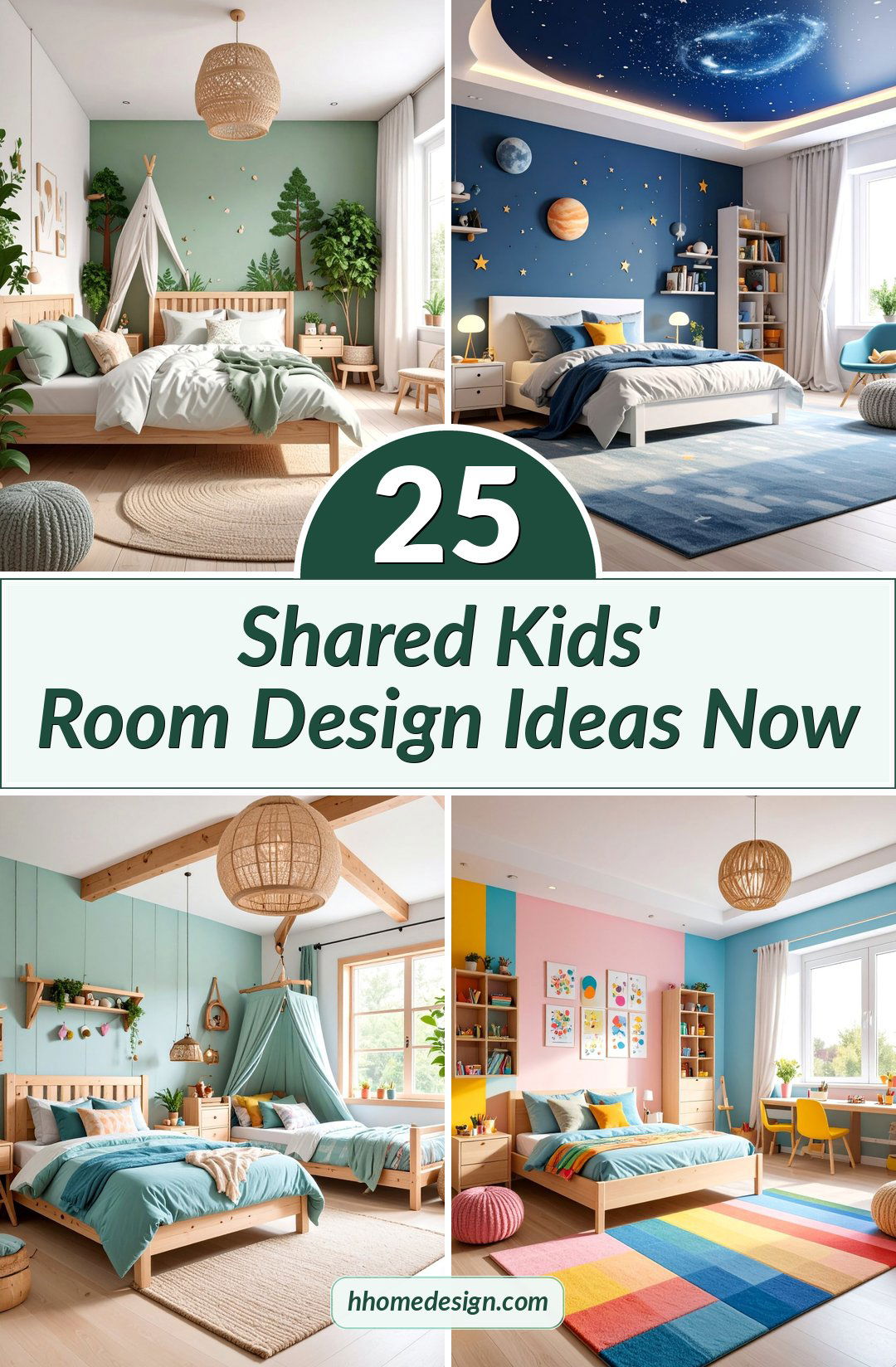 25 Shared Kids' Room Design Ideas Now