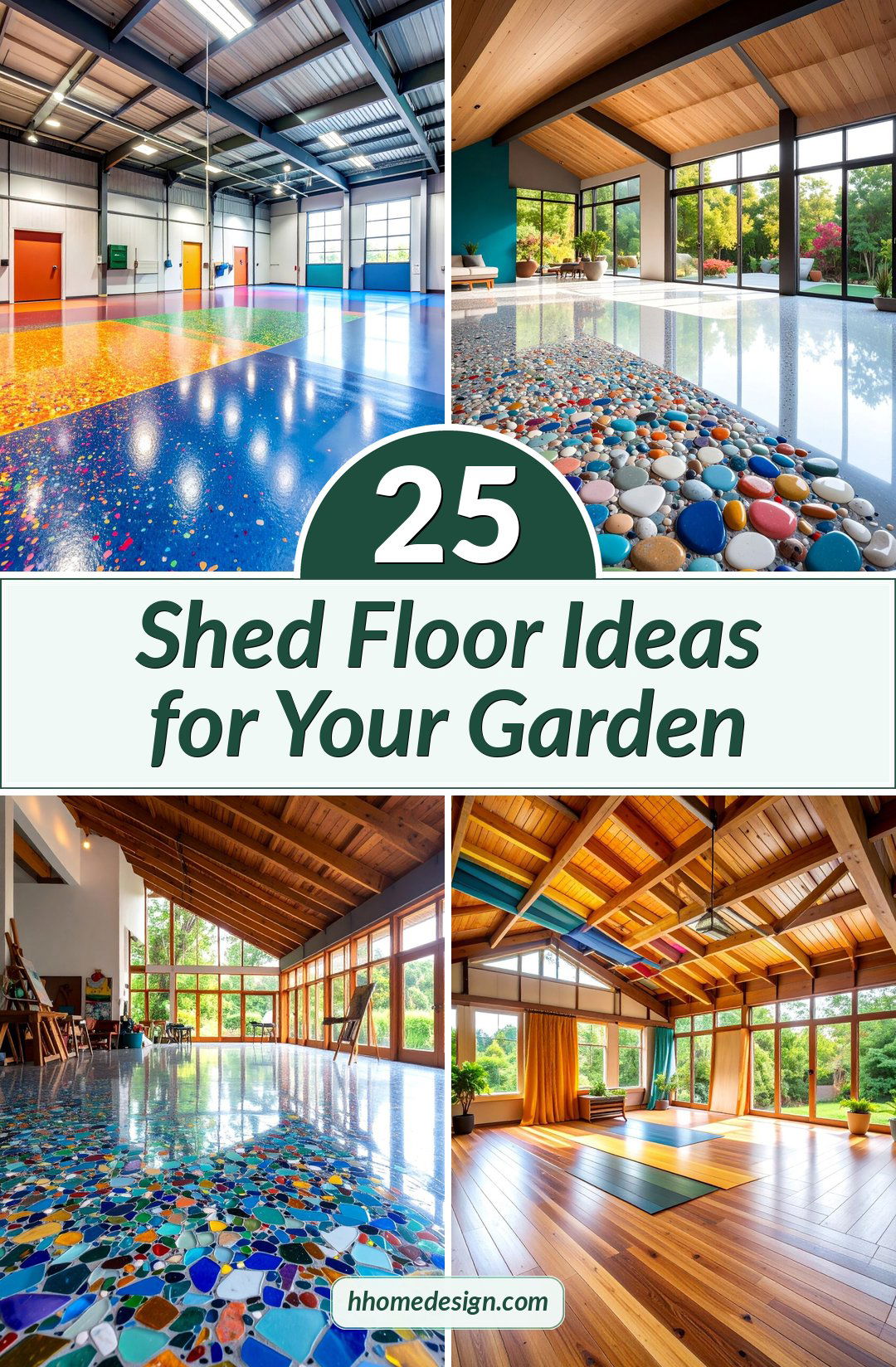 25 Shed Floor Ideas for Your Garden