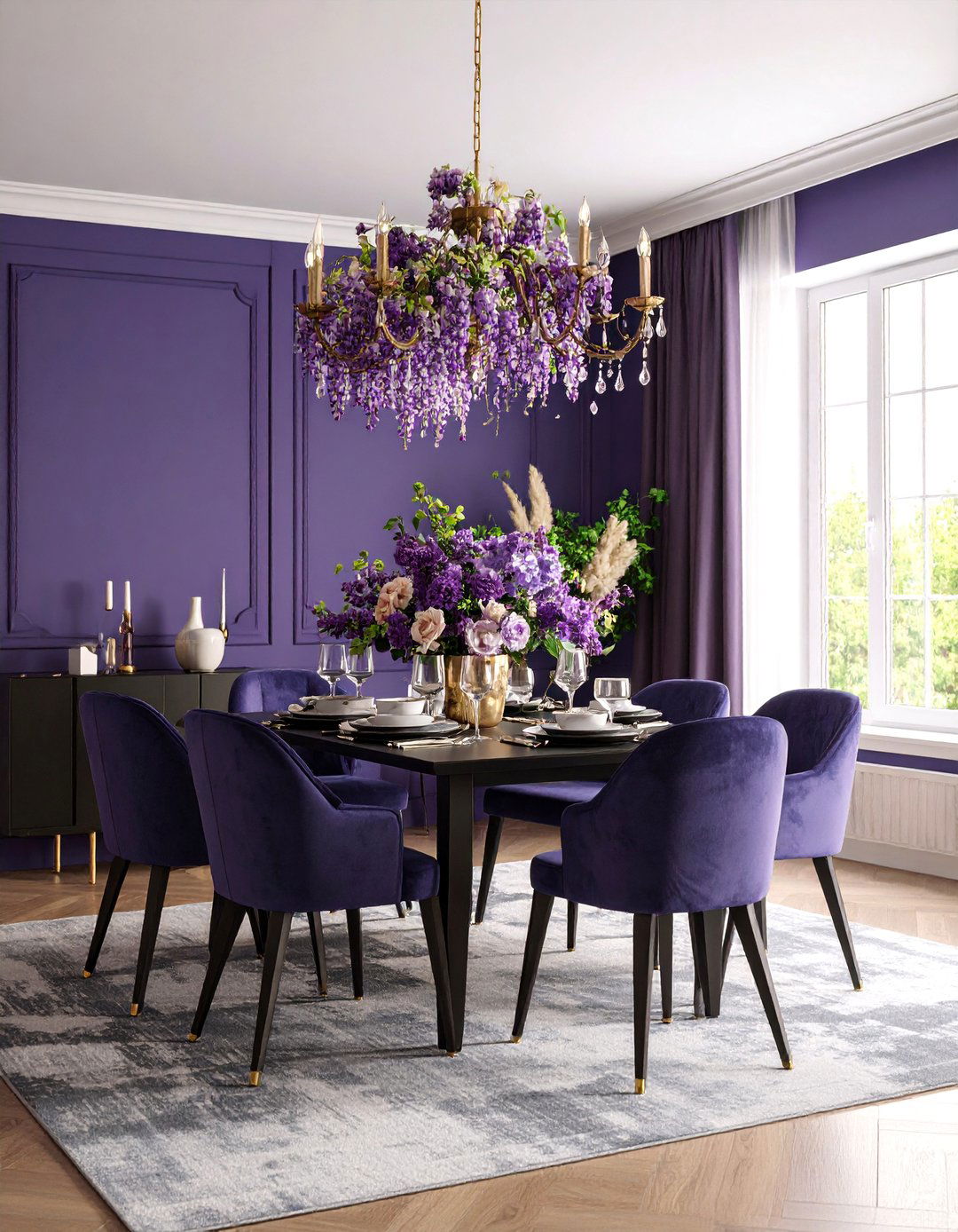 Sherwin Williams Krypton Sophisticated Blue Gray with Purple Undertones - 25 Blue-gray Paint Colors