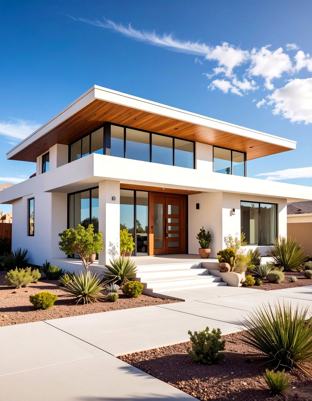 Sherwin Williams Pure White Mid Century Modern Design - 25 White Exterior Paint Colors