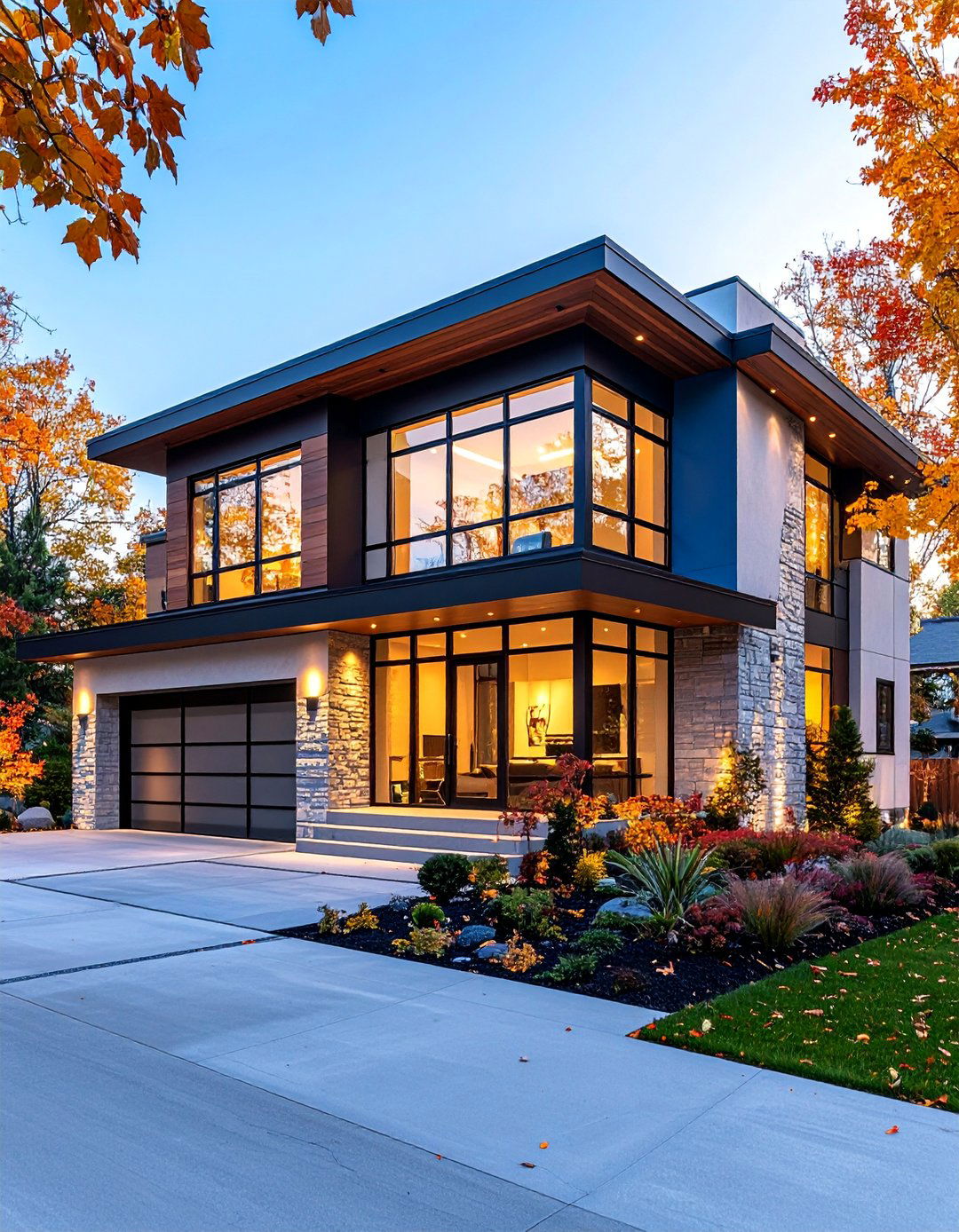 Sherwin Williams Snowbound Modern Minimalist Exterior - 25 Off-white Paint Colors for Home Exteriors