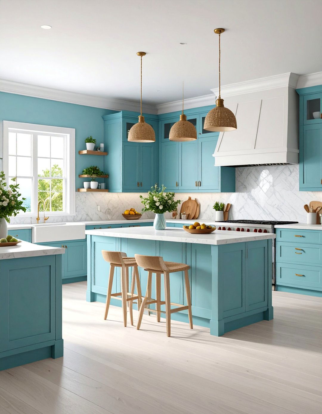 Sherwin Williams Tradewind Classic Ocean Blue Gray for Coastal Themes - 25 Blue-gray Paint Colors
