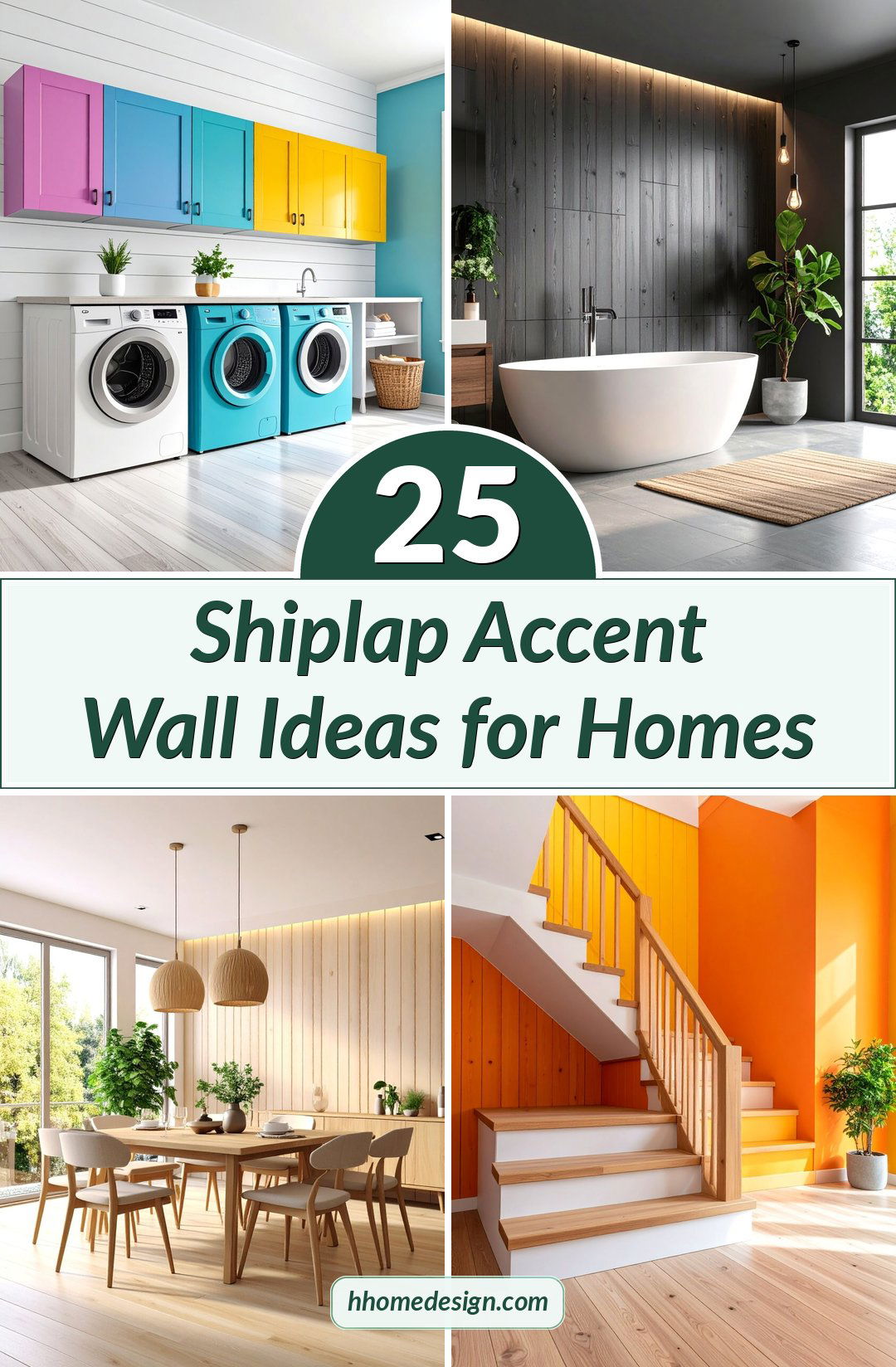 25 Shiplap Accent Wall Ideas for Homes