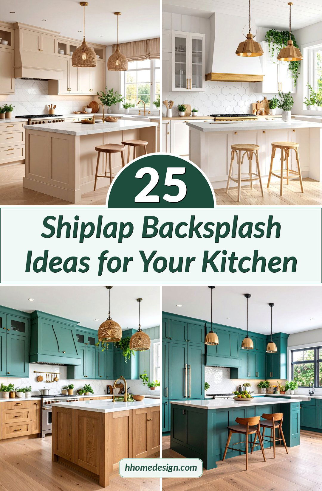 25 Shiplap Backsplash Ideas for Your Kitchen