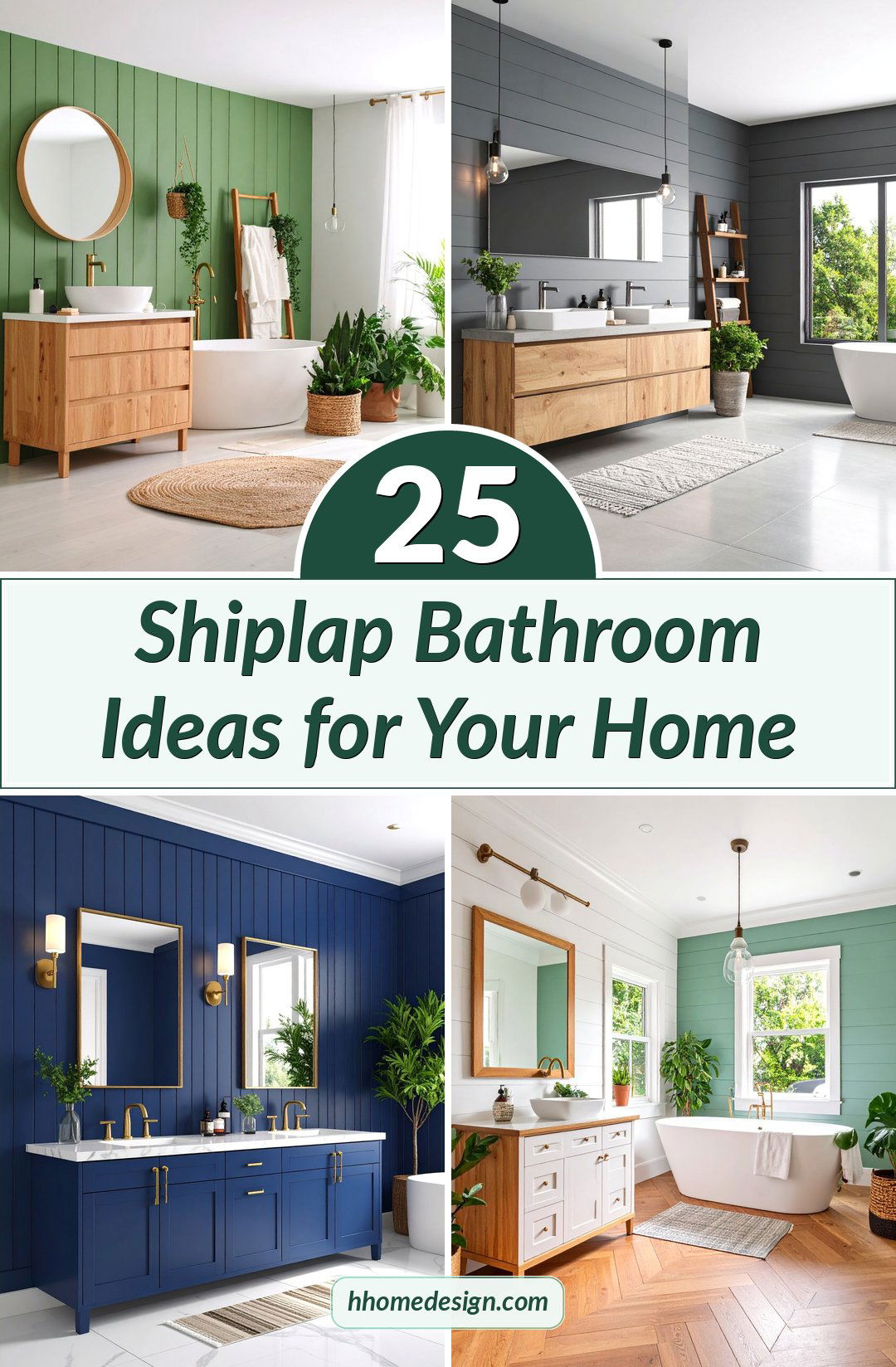 25 Shiplap Bathroom Ideas for Your Home