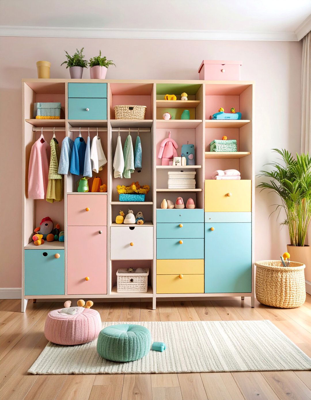 Shoe Cabinet Toy Storage Conversion - 25 Living Room Toy Storage Ideas
