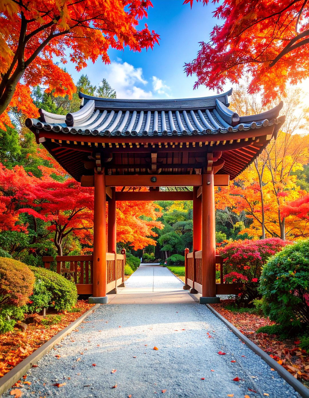 Shoin Style Carved Lattice Gate - 25 Japanese Garden Gate Design Ideas