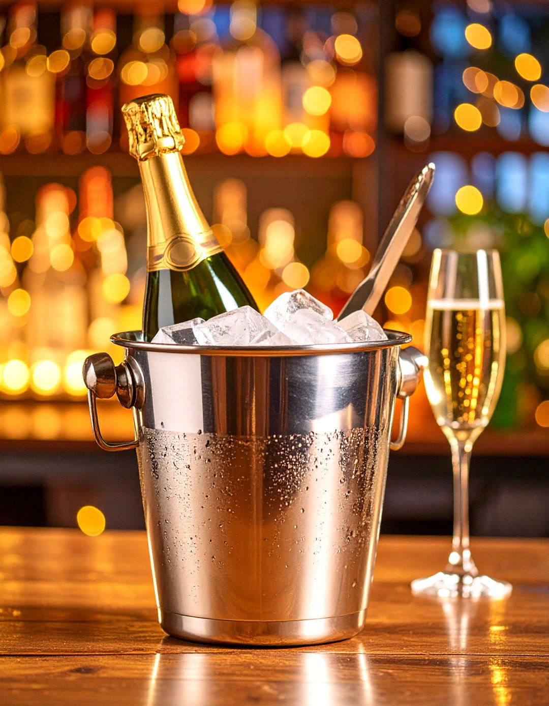 Silver Plated Ice Bucket for Champagne Service - 25 Wedding Anniversary Gift Ideas