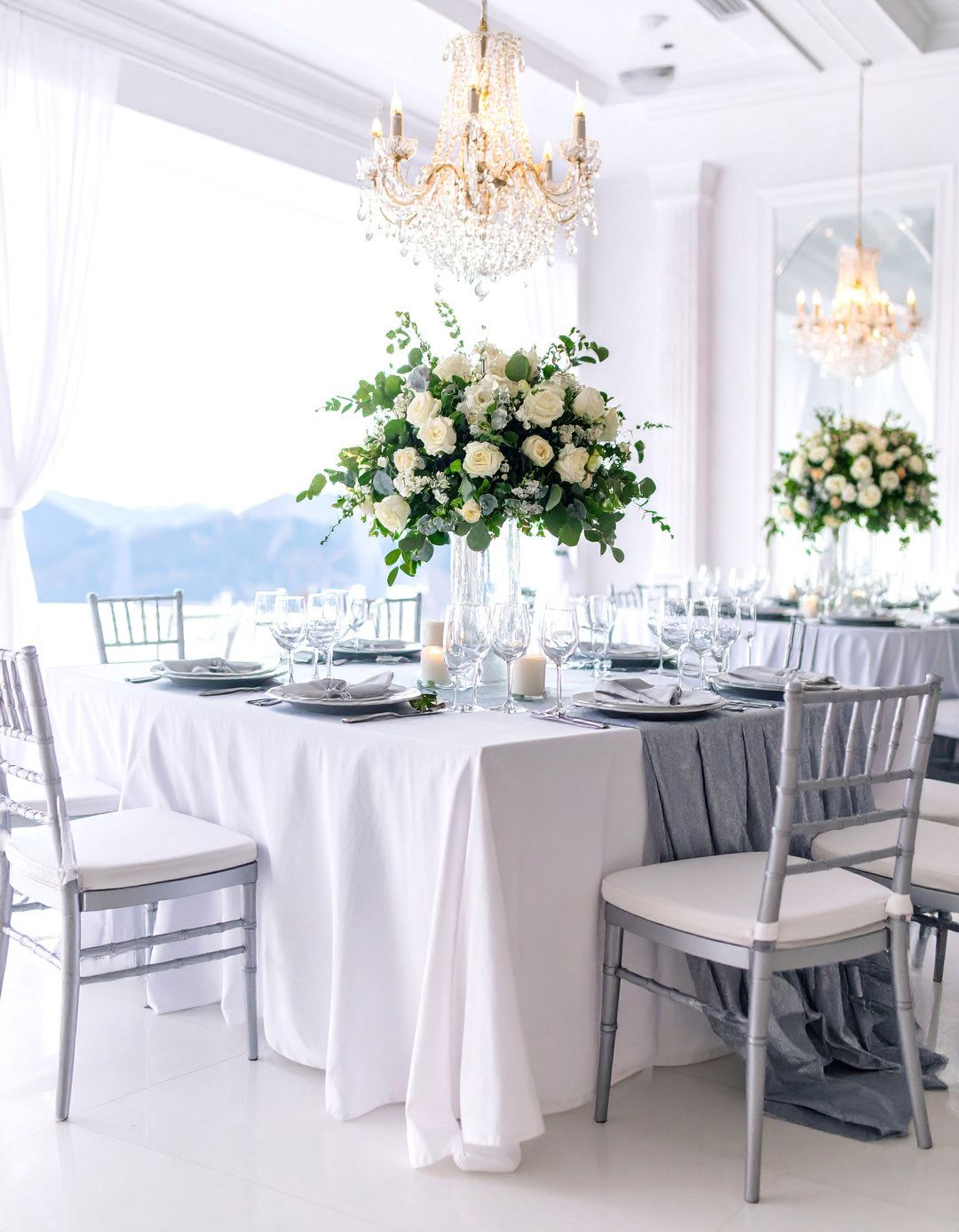 Silver and White Winter Magic Theme - 25 Winter Wedding Ideas